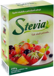 Stevia-přírodní sladidlo sypké 250 g