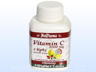 MedPh Vitamín C 1000 mg 107 tab
